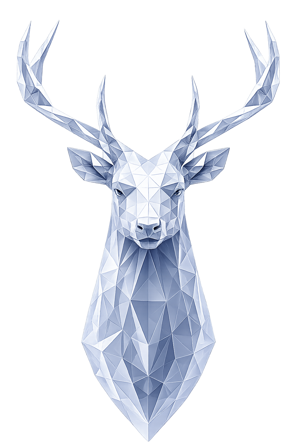 Patronus Pixels low-poly stag guardian